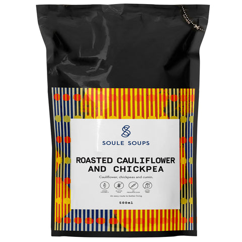 Soule Soups Roasted Cauliflower and Chickpea Soup 500ml