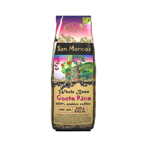 El Gusto San Marcos Whole Bean Coffee 250 g