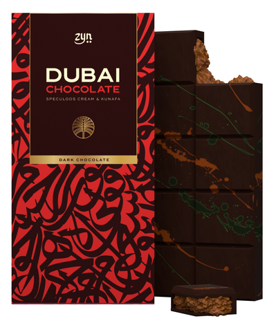 ZYN Dubai Kunafa DARK Chocolate Speculoos Cream 200g