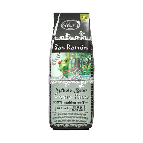 El Gusto San Ramon Whole Bean Coffee 250 g