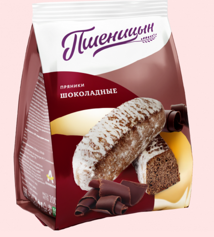 Pshenitsyn Gingerbread Chocolate Cookies 200g