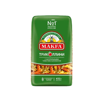 Makfa Tricollini Spirals Pasta 450g