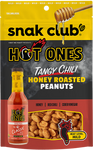 Snak Club Hot Ones™ Tangy Chili Honey Roasted Peanuts 128g