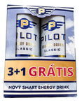 Pilot Classic Energy Drink with Vitamin B12,B2,B3,B5, B6 - (250ml) Pack of 4