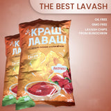Crash lavash crispy thin chips with paprika  80g