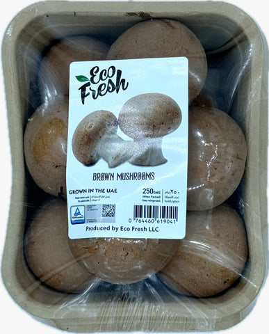 Eco Fresh Local Brown Mushroom 250g