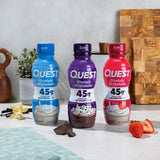 Quest Protein Strawberry Milkshake 414ml (Pack of 4)