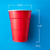 Heavy - Duty Red Cups - 240 Cups - image 2