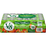 V8 Low Sodium Original 100% Vegetable Juice 340ml (24 pk)