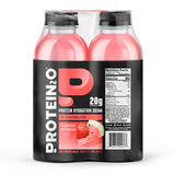 Protein2O Protein Hydration Drink With Electrolytes, Strawberry Watermelon 500ml (Pack of 4)