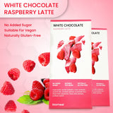 Biomeal white chocolate with rasberry latte 50g