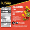 Honey Stinger Organic Energy Gel, Strawberry Kiwi, Caffeine Free Healthy Snack 31g