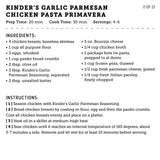 Kinder's Garlic Parmesan Seasoning 258g
