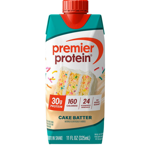 Premier Protein 30g High Protein Shake, Cake Batter Delight 325ml