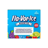 Fla-Vor-Ice Assorted Fruit Flavors Ice Pops – 200 Pack