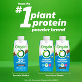 Orgain Organic Nutrition 16g Vegan Plant Based Protein Shake, Vanilla Bean 330ml (12 ct) - image 6