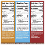 Quest Protein Bar variety Pack 14 bars Chocolate Chip Cookie Dough, Cookies & Cream, Chocolate brownie 840g - image 3