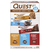 Quest Protein Bar variety Pack 14 bars Chocolate Chip Cookie Dough, Cookies & Cream, Chocolate brownie 840g