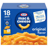 Kraft Original Macaroni and Cheese Dinner - 206g (18pk)