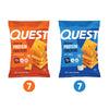 Quest Cheesy 10g Protein Crackers Zesty Ranch & Cheddar Blast  Variety Pack, 14 Pack 420g