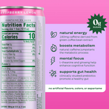 Bloom Energy Drink Raspberry Lemon 355ml