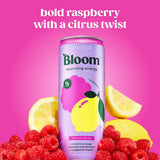 Bloom Energy Drink Raspberry Lemon 355ml
