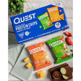 Quest Tortilla Style 18-20g Protein Chip Variety Pack 32g (Chili Lime and Nacho Cheese) 14 Pieces - image 5