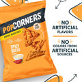 Popcorner Spicy Queso Popped Corn Chips, 28.3g - image 2