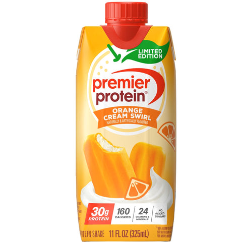 Premier Protein 30g High Protein Shake, Orange Cream Swirl 325ml