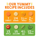 HappyTOT Organics Love My Veggies Variety Pack - 120g (12pk) - image 3