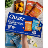 Quest Tortilla Style 18-19g Protein Chip Variety Pack, Nacho Cheese & Ranch, 32g (14 pk) - image 5