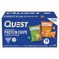 Quest Tortilla Style 18-20g Protein Chip Variety Pack 32g (Chili Lime and Nacho Cheese) 14 Pieces