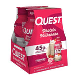 Quest Protein Strawberry Milkshake 414ml (Pack of 4)