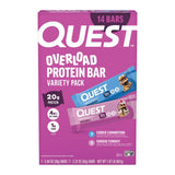 Quest Overload Protein Bar Variety Pack 847g (14 pk)