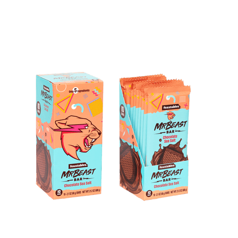 Feastables MrBeast Variety Pack Chocolate Bars