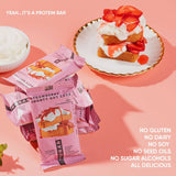 TRUBAR Plant Based Protein Bar Strawberry Shorty Got Cake 50g - image 3