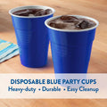 Heavy - Duty Blue Plastic Cups 532ml, 240 cups - image 2