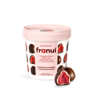 Franui Frozen Raspberries in white chocolate and dark chocolate (Gluten free) 150g