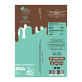 Healthy & Tasty Cocoa Milk Chocolate Bar with 55% Cocoa, No Added Sugar, Gluten Free, Non Gmo, Soy Free, 5.6gm Protein 184 Kcal, 40gm