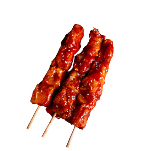 5 Skewers Chicken Marinated Teriyaki Sauce 500g