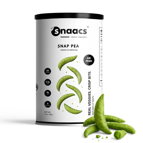 Snaacs Air Fried Snap Pea 56g