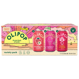 Olipop Limited Edition Spring Soda Variety Pack, 12 fl oz, 15-Pack Cans