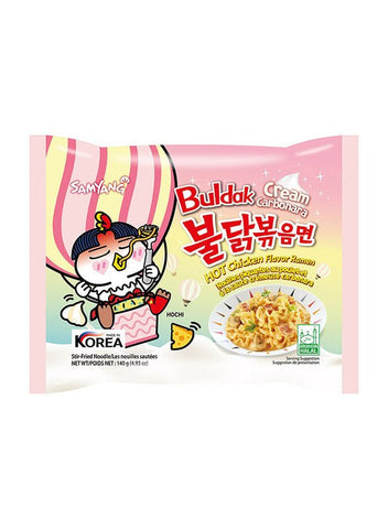 Samyang Cream Carbonara Korean Hot Chicken Noodles Ramen 140 g