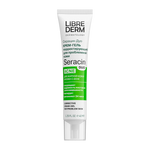 Librederm Seracin Duo Cream For Acne Spot Treatment, Blackheads, Hydrating Moisturizer 40ml