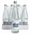 Aqua Viva Still Natural Mineral Water Glass bottle  750 ml x 12
