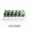 Prince Milos Natural Sparkling Mineral Water Glass Bottle 250 ml x 24