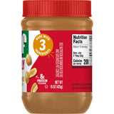 Jif Simply Creamy Unsweetened Peanut Butter Spread 425g
