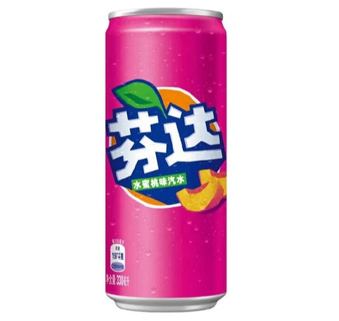 Fanta Peach Modern Can 330ml