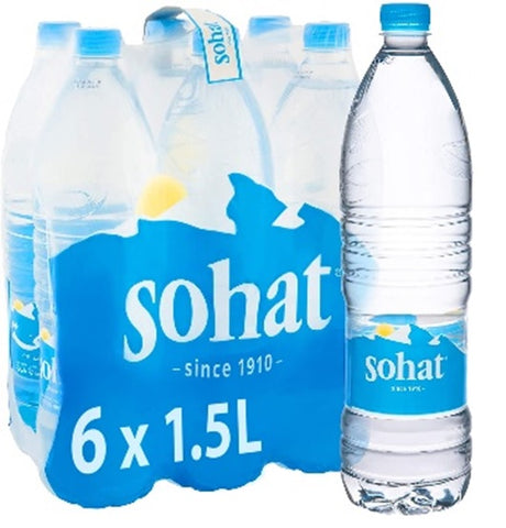 Sohat Natural Still Water 1.5L x 6