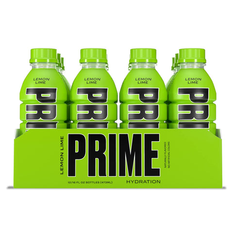 Prime Hydration Zero Sugar Lemon Lime (12 Pcs Case)